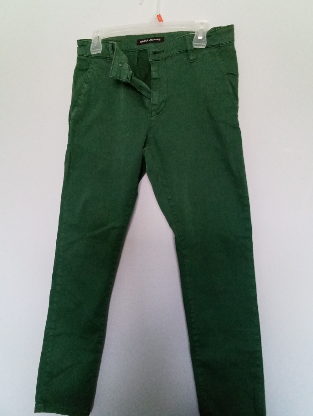 30/32 Mavi Green Slim Cotton Pants